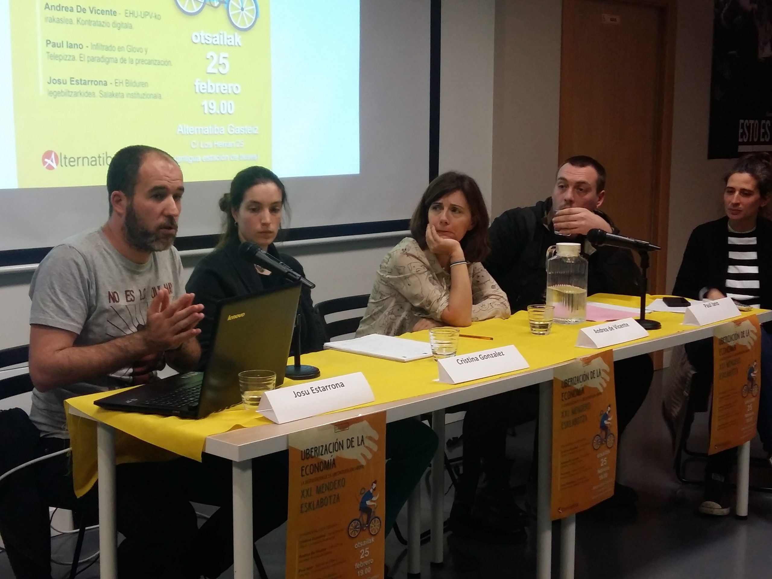 Glovo hitzaldia Gasteiz